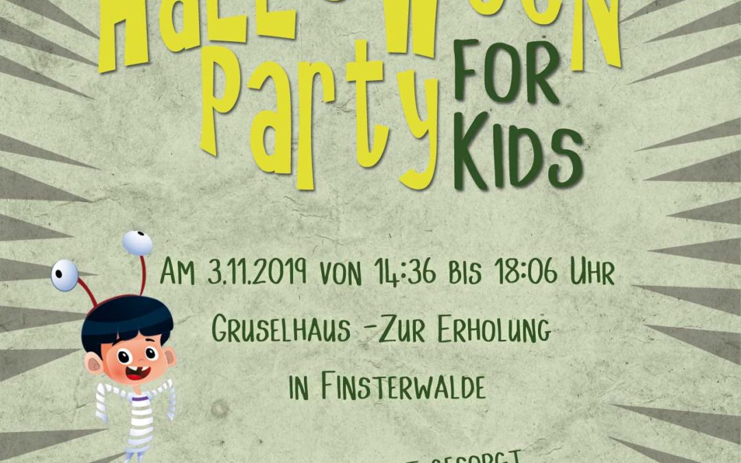 Halloweenparty für Kinder in Finsterwalde